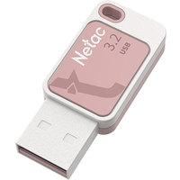 USB Flash Netac UA31 USB 2.0 64GB (розовый) - фото 1 - id-p226119118