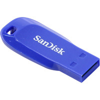 USB Flash SanDisk Cruzer Blade 64GB (синий) SDCZ50C-064G-B35BE - фото 2 - id-p226117082
