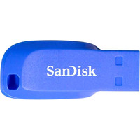 USB Flash SanDisk Cruzer Blade 64GB (синий) SDCZ50C-064G-B35BE - фото 3 - id-p226117082