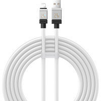 Кабель Baseus CoolPlay Series Fast Charging Data Cable 2.4A USB Type-A - Lightning (2 м, белый)