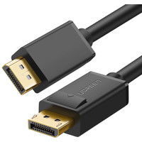Кабель Ugreen DP102 10244 DisplayPort 1.2 - DisplayPort 1.2 (1 м, черный) - фото 1 - id-p226121961