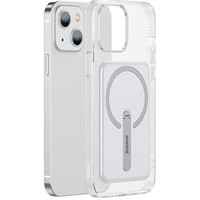 Чехол для телефона Baseus Magnetic Phone Case для iPhone 13 (прозрачный) - фото 1 - id-p226121178