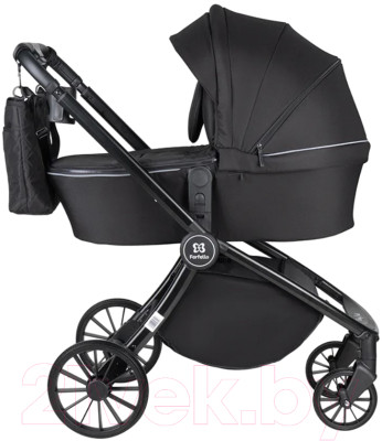Детская универсальная коляска Farfello Baby Shell 2023 3 в 1 / BBS-001 (черный) - фото 1 - id-p225914869
