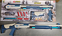 Игрушечный Бластер Помповый Дробовик ShotGun М1014 101 см Детское оружие нерф выброс гильз при выстреле металл