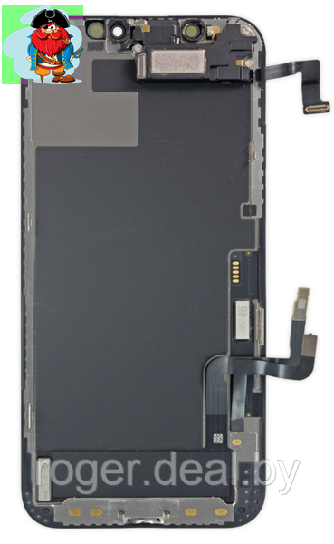 Экран для Apple iPhone 13 Pro с тачскрином, цвет: черный (копия) - фото 1 - id-p226123723
