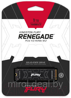 SSD диск Kingston Fury Renegade 1000GB (SFYRS/1000G) - фото 3 - id-p226124585