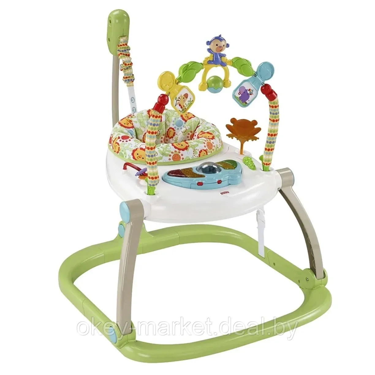 Прыгунки Fisher Price Тропический лес CHN38 - фото 1 - id-p167116780