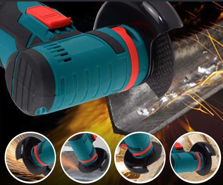 Болгарка аккумуляторная мини ушм Electric Angle Grinder - фото 2 - id-p226125257