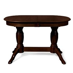 Обеденный стол раздвижной ПАН (Dark Oak) Мебель-Класс