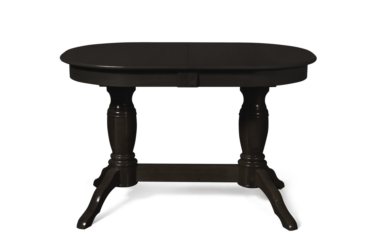 Обеденный стол раздвижной ПАН (Черный) Мебель-Класс