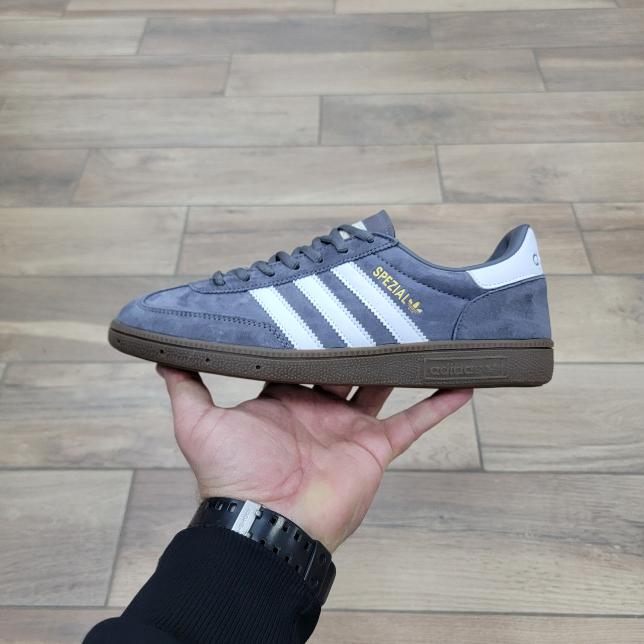 Кроссовки Adidas Spezial Gray White 44