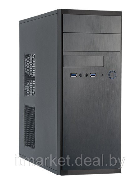 Корпус Chieftec Elox HQ-01B-OP (Miditower, без БП, USB 3.0) - фото 1 - id-p226125798