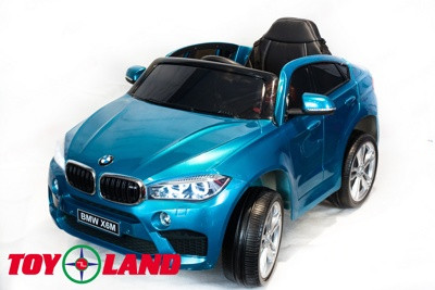 Детский автомобиль Toyland BMW X6M mini Синий - фото 1 - id-p226127195