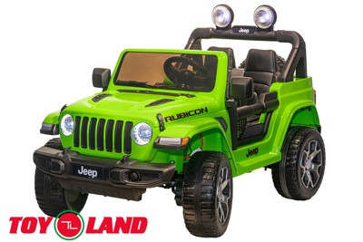 Детский автомобиль Toyland Jeep Rubicon DK-JWR555 Зеленый