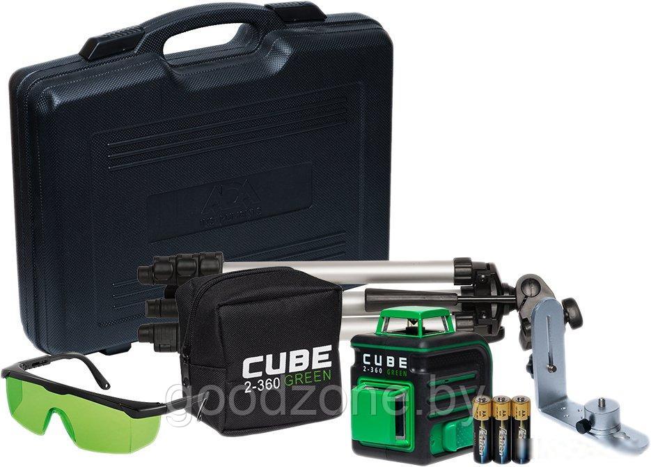 Лазерный нивелир ADA Instruments Cube 2-360 Green Ultimate Edition [A00471] - фото 1 - id-p226127859
