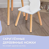 Набор детский «Кошечка», стол + стул, фото 2