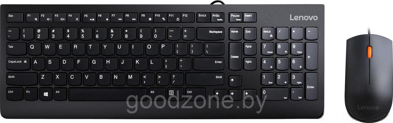 Клавиатура + мышь Lenovo 300 USB Combo - фото 1 - id-p226128293