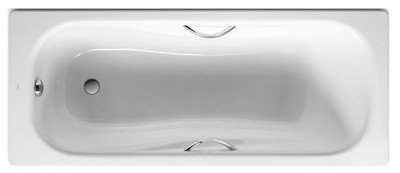 Ванна стальная Roca Princess N 150x75 / A2204N0001 (с ручками) - фото 1 - id-p226127912