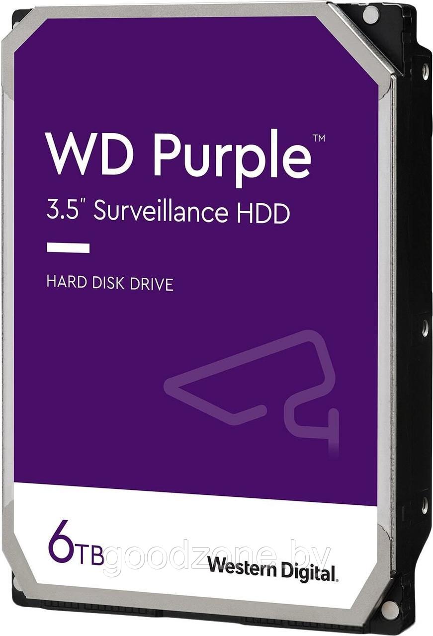 Жесткий диск WD Purple 6TB WD63PURZ - фото 1 - id-p226128506