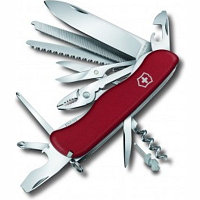 Нож перочинный Victorinox WORK CHAMP (0.8564) 111мм 21функций красный