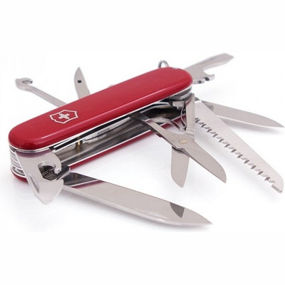 Нож перочинный Victorinox Huntsman 1.3713 91мм 15 функций красный - фото 1 - id-p226128860
