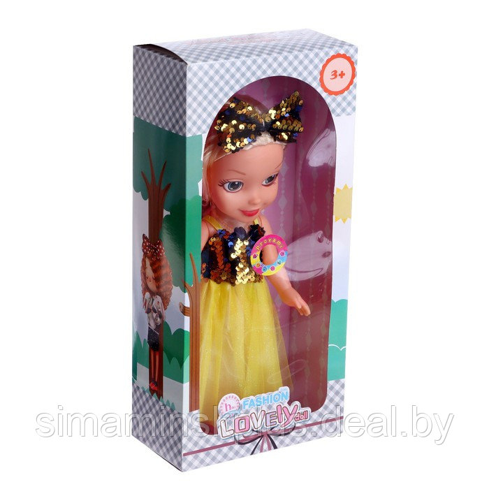 Кукла музыкальная «Сказочная Принцесса» в пышном платье, МИКС - фото 5 - id-p226129448