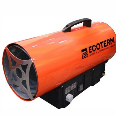 Нагреватель воздуха газ. Ecoterm GHD-50T прям., 50 кВт, термостат, переносной - фото 1 - id-p226127374