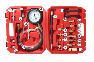 Тестер давления топлива в бензиновых двигателях Car-Tool CT-H004 - фото 1 - id-p226128650