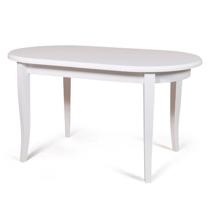 Обеденный стол раздвижной КРОНОС (Белый) Мебель-Класс