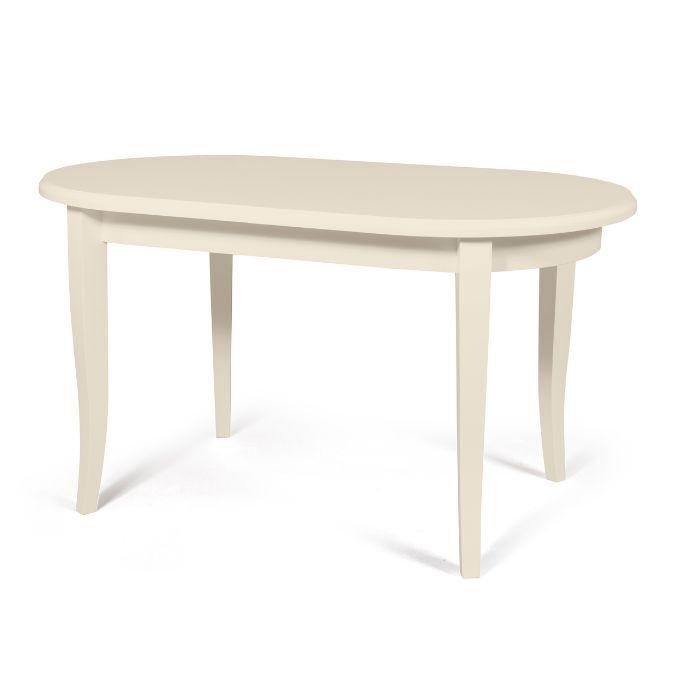 Обеденный стол раздвижной КРОНОС (Cream White) Мебель-Класс