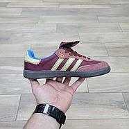 Кроссовки Wales Bonner X Adidas Samba Pony "Fox Brown", фото 2