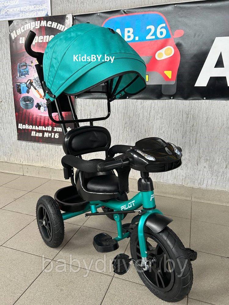 Детский велосипед трехколесный Trike Pilot PTA2G (зелёный) - фото 1 - id-p226132001