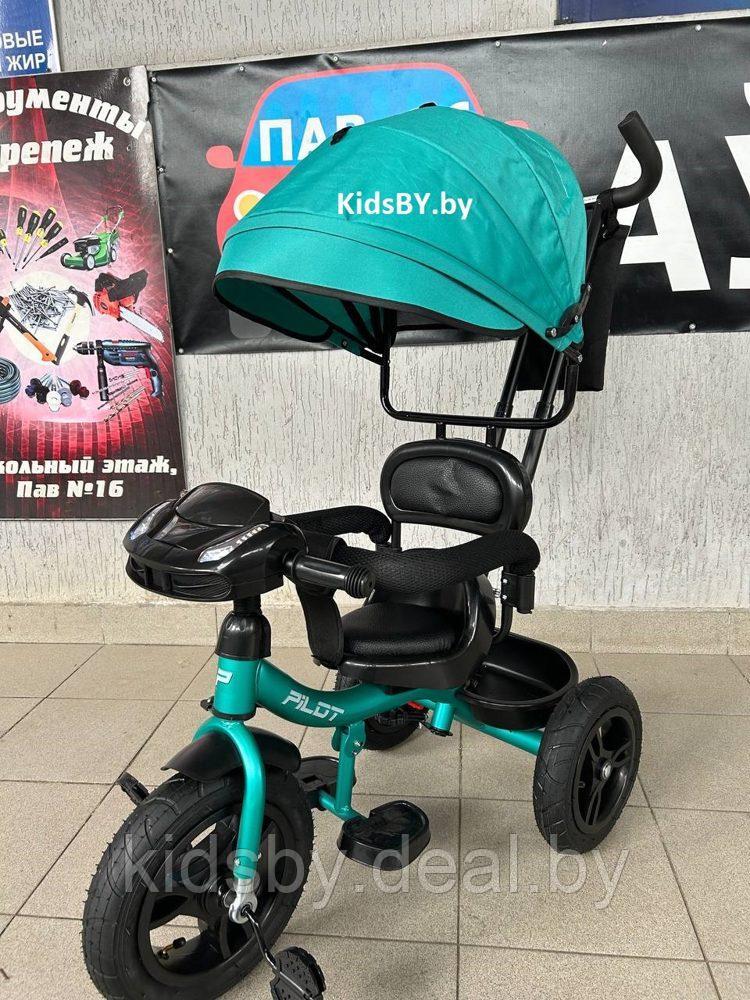 Детский велосипед трехколесный Trike Pilot PTA2G (зелёный) - фото 6 - id-p226132001