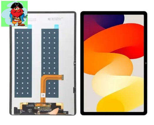 Экран для Xiaomi Redmi Pad SE с тачскрином, цвет: черный оригинал - фото 1 - id-p226132094