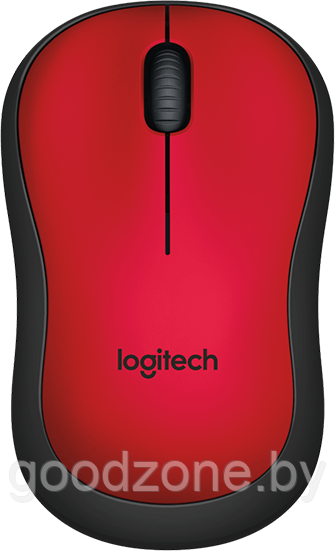 Мышь Logitech M220 Silent (красный) [910-004880] - фото 1 - id-p226132488