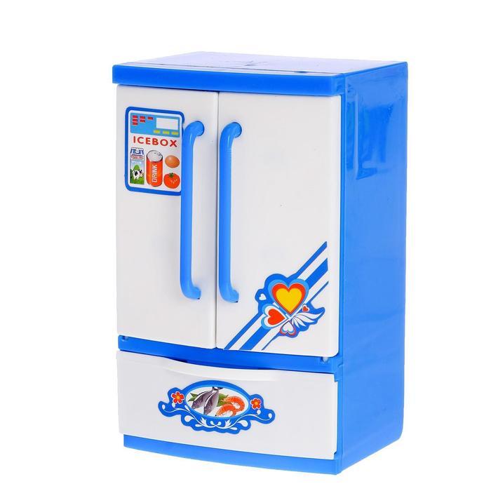 Игровой набор бытовой техники «Мой дом»: холодильник, миксер, термопот, блендер, цвета МИКС - фото 8 - id-p226132672