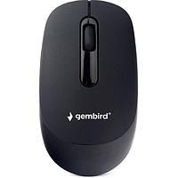 Gembird MUSW-365 {Мышь беспроводная, 2.4ГГц, черн, покрытие soft touch, 3кн, 1000DPI - MUSW-365}