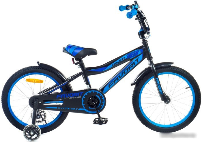 Детский велосипед Favorit Biker 18 BIK-18BL (синий) - фото 1 - id-p226134118