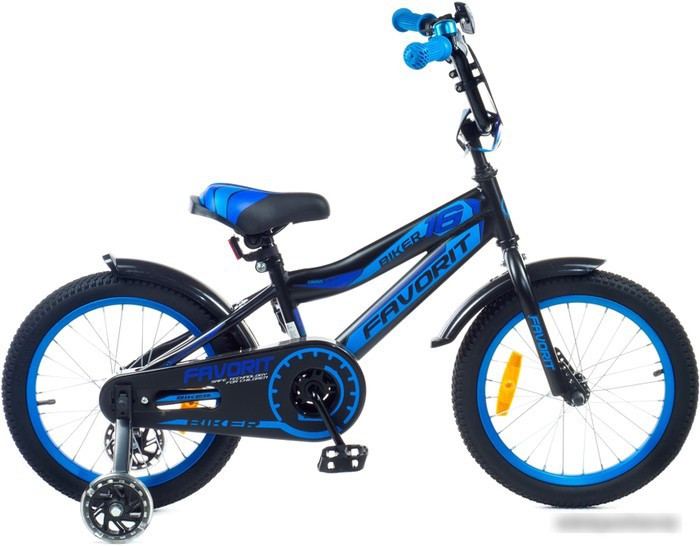 Детский велосипед Favorit Biker 16 BIK-16BL (синий) - фото 1 - id-p226134121