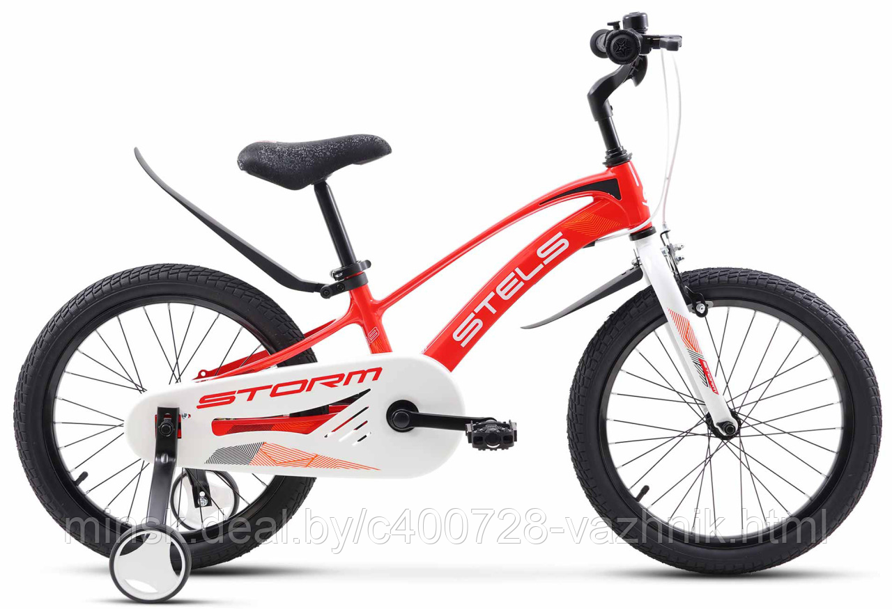 Детский велосипед Stels Storm KR 18" Z010 (2024) красный - фото 1 - id-p226149009