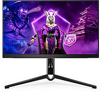 Монитор AOC 27" Agon Pro AG274QZM черный/красный IPS LED 1ms 16:9 HDMI M/M матовая HAS Piv 750cd 178гр/178гр