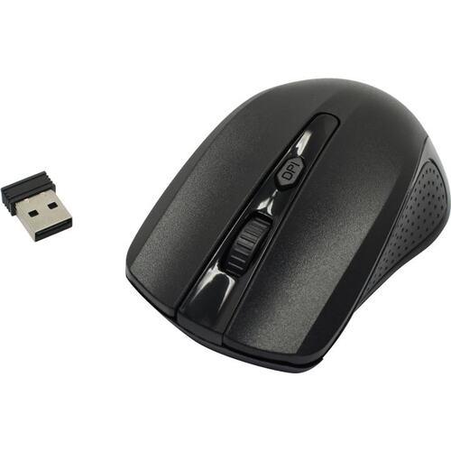 Манипулятор SmartBuy One Wireless Optical Mouse SBM-352AG-K (RTL) USB 4btn+Roll беспроводная - фото 1 - id-p226149003