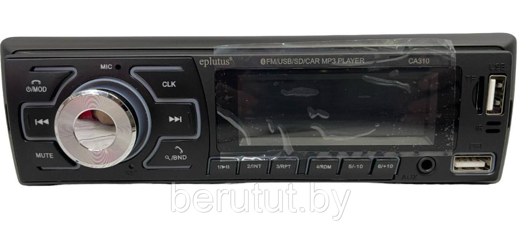 Магнитола в машину 1 din Bluetooth с пультом ДУ Eplutus СА310 - фото 4 - id-p226149686