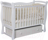 Детская кроватка Антел Julia-1 (белый)