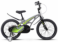 Детский велосипед Stels Galaxy KMD 18 (2024) серый