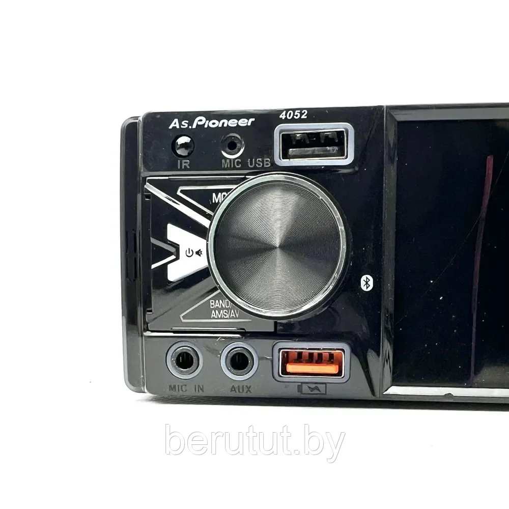 Магнитола в машину с экраном 1 din Bluetooth с пультом на руль PIONEER 4052 - фото 5 - id-p226150740