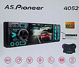 Магнитола в машину с экраном 1 din Bluetooth с пультом на руль PIONEER 4052, фото 9
