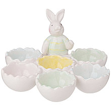 Подставка для яиц  "BRIGHT RABBITS" 16,5Х16Х10 см 406-742