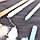Ручка гелевая синяя "Darvish" с брелоком Зайка, фото 3