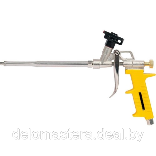 Пистолет для монтажной пены с желтой ручкой "H-D" HD-09172 - фото 1 - id-p226152104